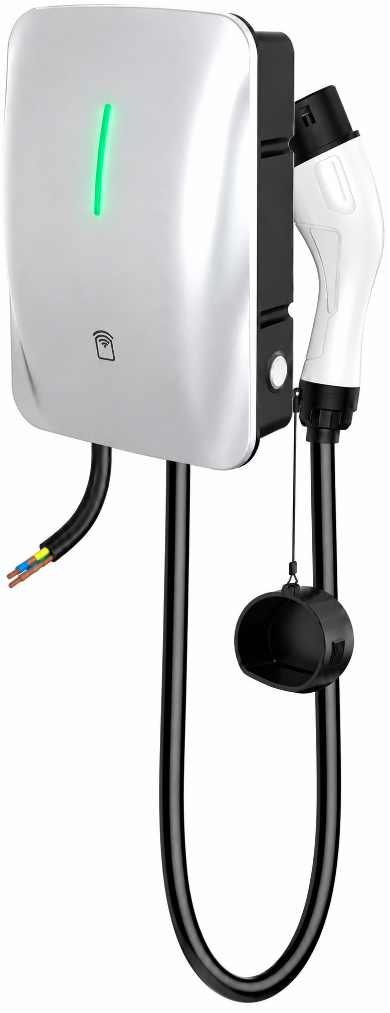 Concept wallbox platform appearance; confirm selected configuration