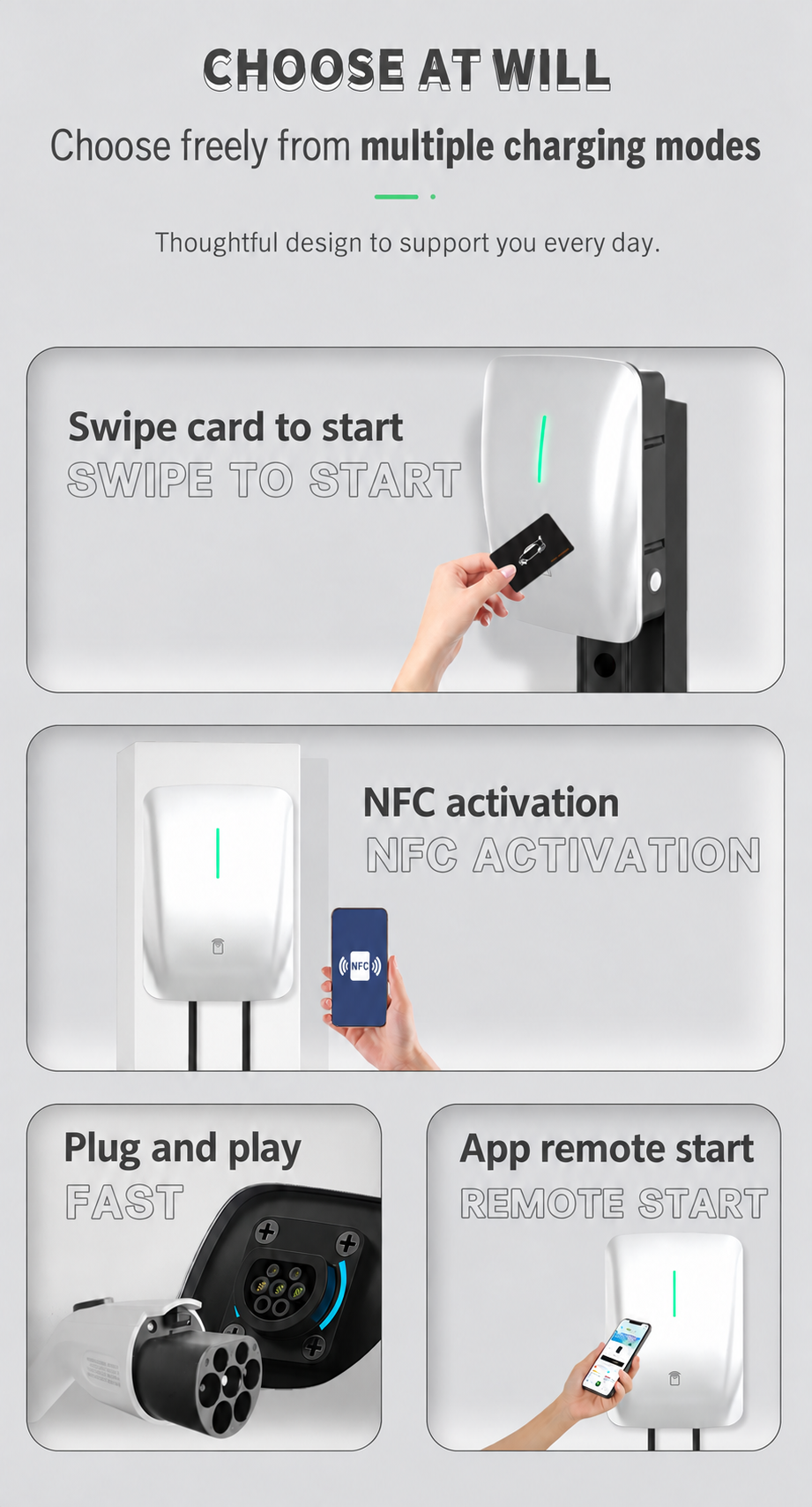 Activation options
